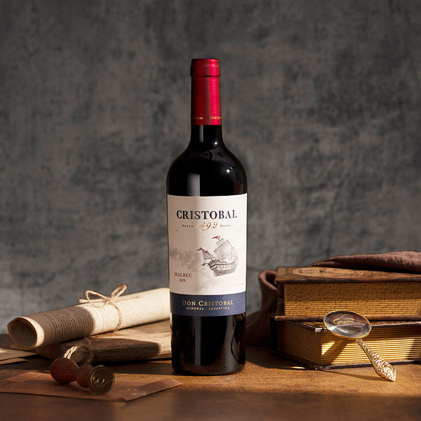阿根廷 唐克里斯托瓦庄园马尔贝克红葡萄酒750ml